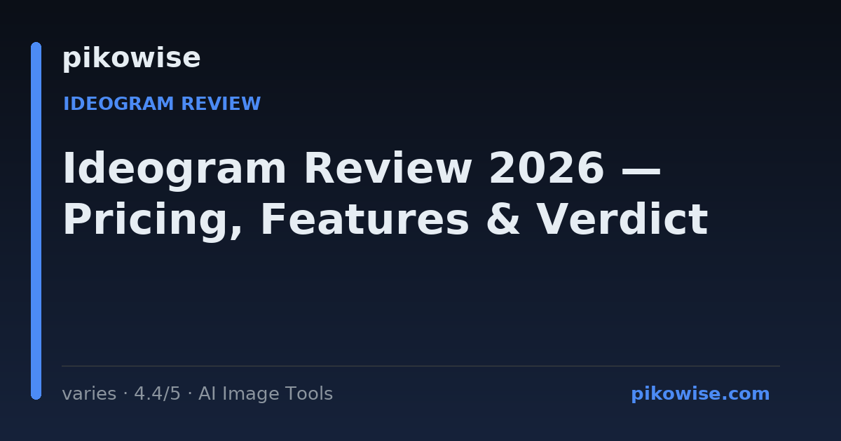 Ideogram review