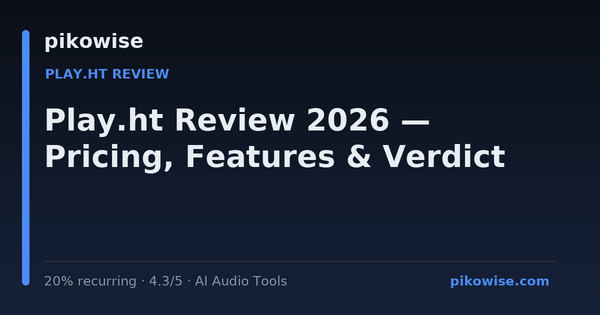 Play.ht review